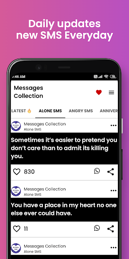 SMS Messages Collection 2024 ekran görüntüsü