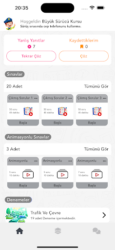 Büyük Sürücü Kursları ekran görüntüsü
