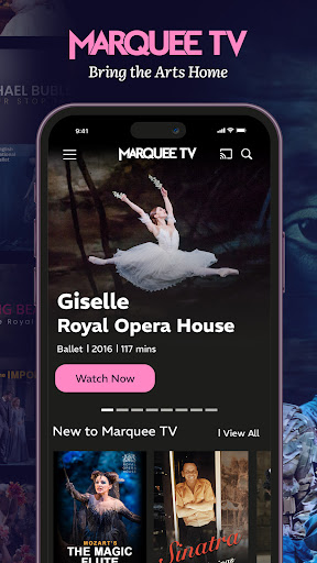 Marquee TV - Arts on Demand ekran görüntüsü