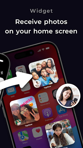TapNow - Friends on homescreen ekran görüntüsü
