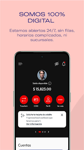 Openbank México ekran görüntüsü