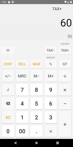 SimpleCalc+ ekran görüntüsü