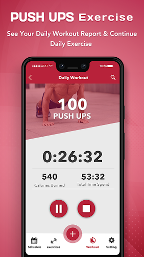 Push Ups Workout : Push Up Exe ekran görüntüsü