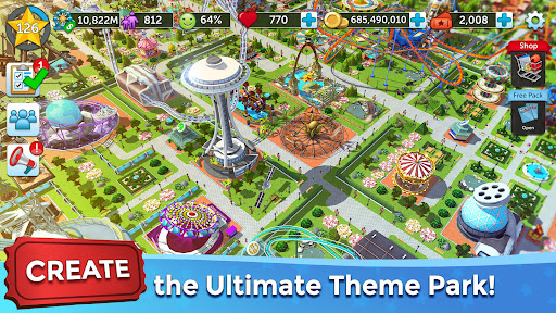 RollerCoaster Tycoon NETFLIX ekran görüntüsü