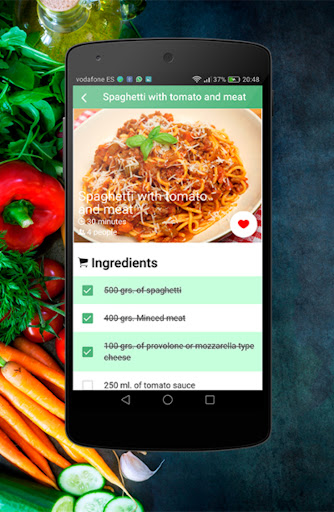 Italian Spaghetti Recipes ekran görüntüsü