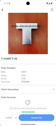 Alacan Otomotiv ekran görüntüsü