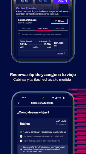 Aeroméxico ekran görüntüsü