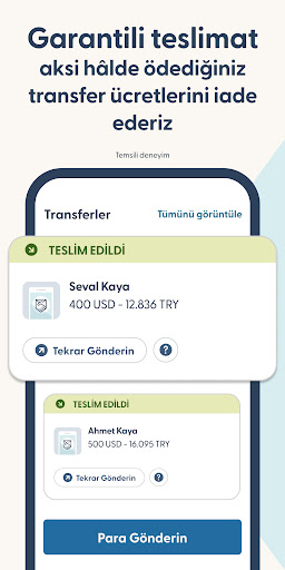 Remitly: Hemen para gönderin ekran görüntüsü