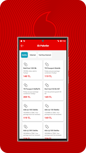 My Vodafone (KKTC) ekran görüntüsü