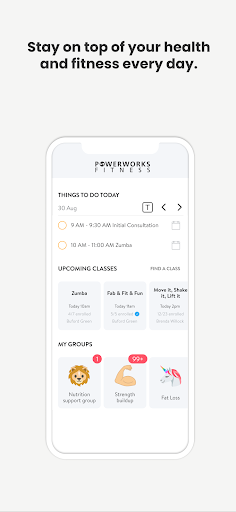 Powerworks Fitness ekran görüntüsü