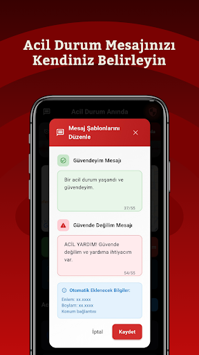 Düdüğüm Yanımda: Deprem Alarmı ekran görüntüsü