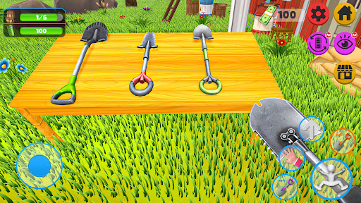 Digging Hole Simulator Game 3D ekran görüntüsü