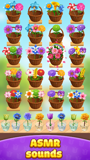 Flower Sort: Çiçek Bulmaca ekran görüntüsü