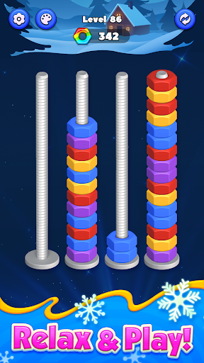 Nut Sort Puzzle ekran görüntüsü