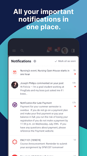Pathify Student Portal ekran görüntüsü