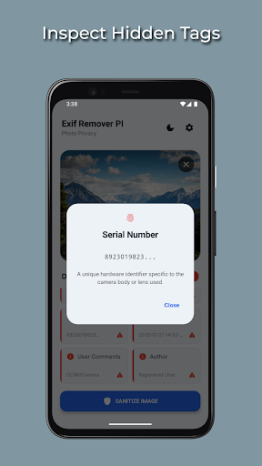 Exif Remover PI: Photo Privacy ekran görüntüsü