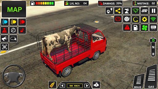 Farm Animal Mini Truck Game ekran görüntüsü