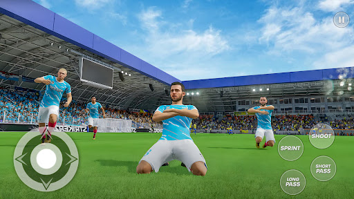 futbol oyunu maçı ekran görüntüsü