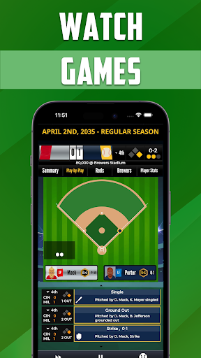 Ultimate Pro Baseball GM ekran görüntüsü