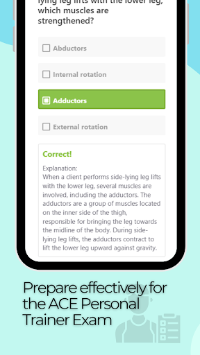 ACE Personal Trainer Test ekran görüntüsü