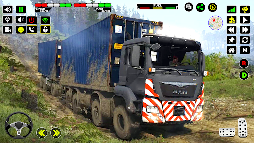 Çamur Kamyonu 4x4 Koşucu Oyunu ekran görüntüsü
