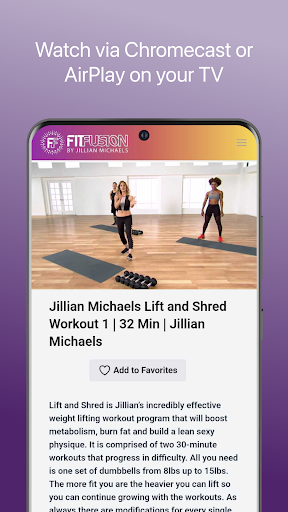 FitFusion Workouts ekran görüntüsü