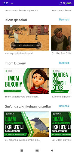 Multfilmlar ekran görüntüsü