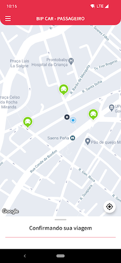 Bip Car  - Passageiro ekran görüntüsü