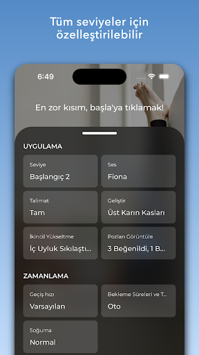 pilates | aşağı köpek ekran görüntüsü