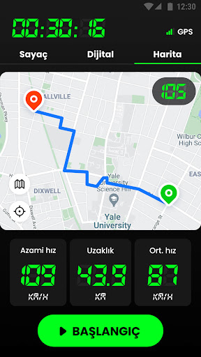 Hız göstergesi & GPS Hız ölçer ekran görüntüsü