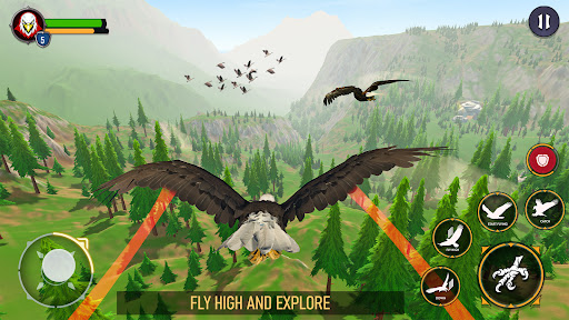 Eagle Simulator wild hunt ekran görüntüsü