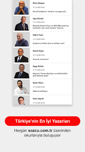Sözcü Gazetesi - Haberler ekran görüntüsü