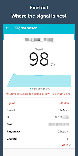 WiFi Speed Test - WiFi Meter ekran görüntüsü