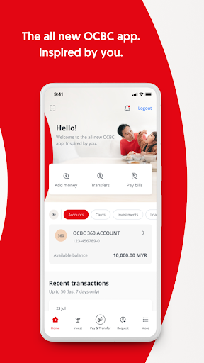 OCBC Malaysia ekran görüntüsü