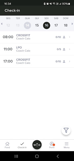 Tecnofit Box ekran görüntüsü