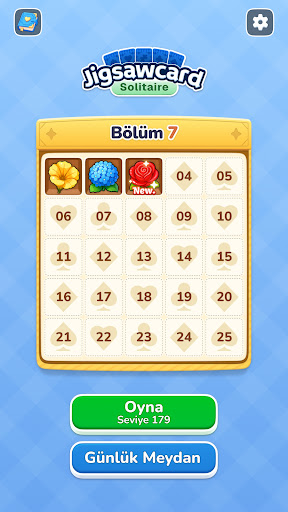 Jigsawcard Solitaire Puzzle ekran görüntüsü