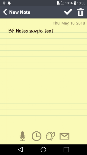 BF Notes ekran görüntüsü