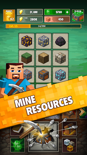 Minetap 3D: Idle-Merge RPG ekran görüntüsü