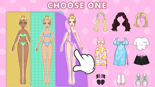 Magic Paper Dolls: DIY Games ekran görüntüsü