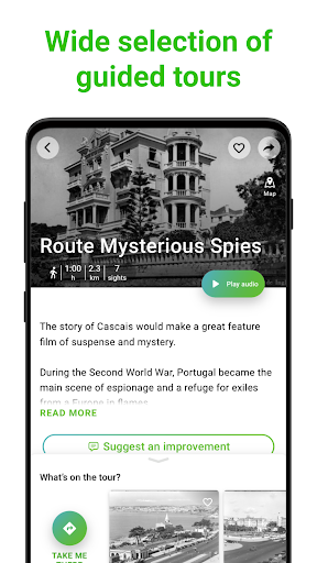 Cascais Tour Guide:SmartGuide ekran görüntüsü