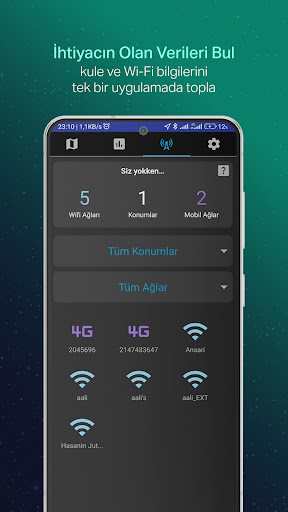 Kapsama ekran görüntüsü