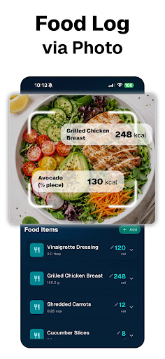 Calorie Tracker by Caloa AI ekran görüntüsü