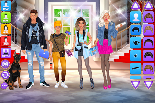 Superstar Family Dress Up Game ekran görüntüsü