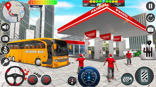 School Bus Simulator Bus Games ekran görüntüsü