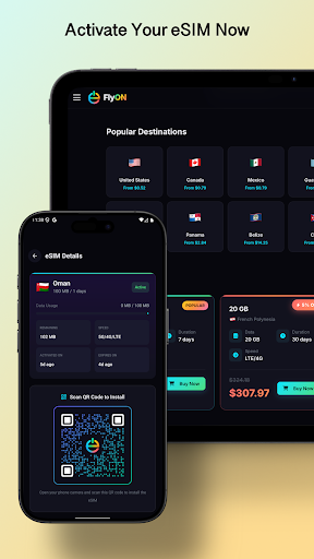 FlyOn - Travel eSIM & Internet ekran görüntüsü