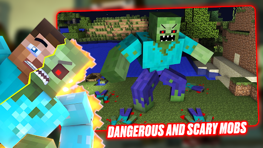 Zombie Apocalypse Mod Mincraft ekran görüntüsü