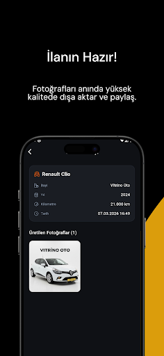 Galeri Araç Stüdyosu : Vitrino ekran görüntüsü