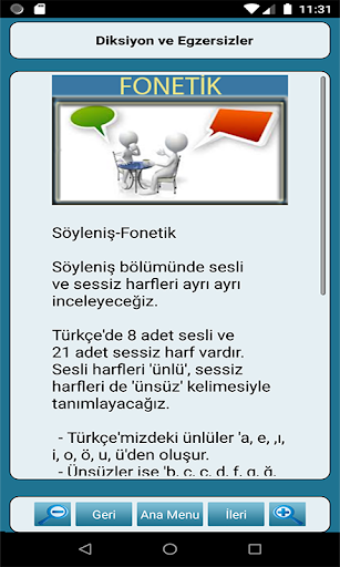 Diksiyon Dersleri Egzersizler ekran görüntüsü