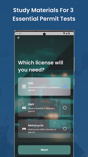 Permit Practice Test ekran görüntüsü