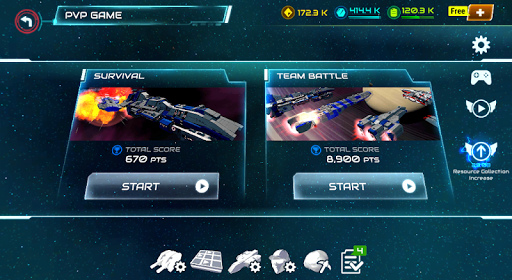 Starship battle ekran görüntüsü
